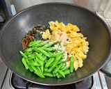 四季豆炒雙蛋(簡單料理)的食譜步驟5照片