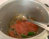 A picture of step 6 of Rajma masala.