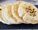 A picture of step 1 of Stir fried Cabbage, green peas, bok choy stuffed Pita bread.