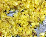 A picture of step 5 of Mirza ghademi(an iranian food/).