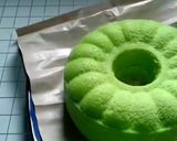 Foto langkah ke 7 dari resep Brownis kukus pandan.