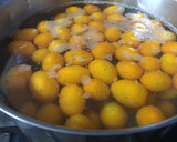 Foto del paso 2 de la receta: Mermelada de quinotos y naranja 🍊