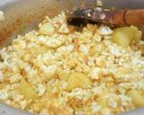 A picture of step 3 of Aloo Gobhi.
