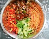 Foto del passaggio 4 della ricetta INSALATA FANTASIA con SALSA VINAIGRETTE