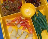 Foto langkah ke 3 dari resep (Eat Clean Menu) Ayam Suwir Nabati/Vegetarian Sambalado + Tahu Tempe Kecap.