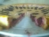 Tarta de queso y moras (con azúcar y también light)
