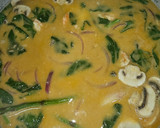 Foto del paso 5 de la receta: Judías blancas, langostinos en curry verde