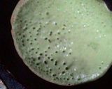 Foto langkah ke 3 dari resep Martabak manis pandan --kenyal n lembutt(no resting,no timbangan).