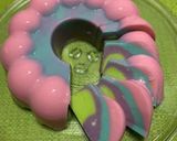 Foto langkah ke 7 dari resep Rainbow bread puding.