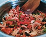 A picture of step 3 of Kadak Rasam.
