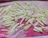 A picture of step 2 of Honey Chili Potato.