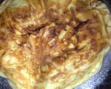 Foto del paso 4 de la receta: Omelet con plátano fruta y queso mozzarella