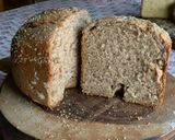 Foto del paso 3 de la receta: Pan integral con sésamo (panificadora)