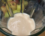 Foto del paso 3 de la receta: Desayuno saludable: Tostadas de hummus con batido de papaya