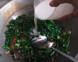 Foto langkah ke 7 dari resep Kangkung Kacang panjang Kuah Santan.
