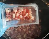 【培根拿破崙意粉】的食譜步驟3照片