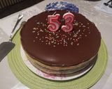 Foto del paso 6 de la receta: Tarta de la abuela con cobertura de chocolate brillante 🍫