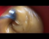 A picture of step 3 of Banoffee pie.