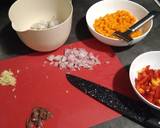 Colourful risotto with scampi recipe step 1 photo
