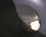 A picture of step 1 of Navaratan Pulao.