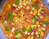 गोल्डन कॉर्न पिज़्ज़ा (Golden corn pizza recipe in Hindi) रेसिपी चरण 3 फोटो