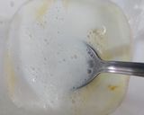 A picture of step 1 of Eggs milk tossed.