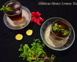 A picture of step 5 of Hibiscus Honey Lemon Tea.