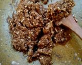 عکس مرحله 4 از دستور حلوای یخچالی(آرد نخودچی _ارده)
