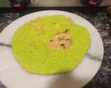 A picture of step 4 of Bathua Aloo Ka Paratha.