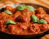 A picture of step 6 of A Serious Meatball Sub.