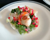 Foto del paso 6 de la receta: Ensalada de vieiras con vinagreta de granada