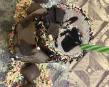 A picture of step 3 of Chocolate kaju cookies thick shake.