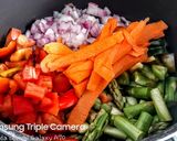 Foto del paso 1 de la receta: PIPERRADA🌶️🥕🍆de Vegetales...!