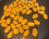 A picture of step 3 of Mushroom and calvolo nero gnocchi.