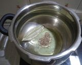 A picture of step 3 of Chettinad veg biryani.