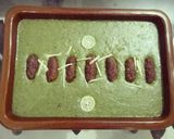 A picture of step 8 of Hareesa with kababs 😍😋.