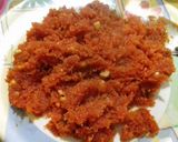 गाजराचे लाडू (gajrache laddu recipe in marathi) रेसिपी स्टेप 4 फोटो 