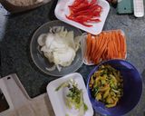 Foto del paso 1 de la receta: Wok de arroz o salteado de verduras con arroz <3