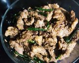 A picture of step 9 of Beef Chilli.
