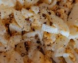 A picture of step 2 of My Egg,Spring onion and Soft Cheese mix#Breakfast#Lunch.