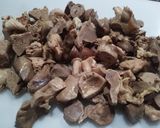 Foto langkah ke 1 dari resep Tumis Ati Ampela Kulit Melinjo.