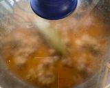 A picture of step 4 of Methi Keema Matar Masala.
