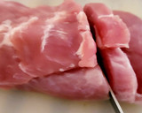 Foto del paso 1 de la receta: Libritos de solomillo de cerdo