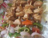 A picture of step 1 of Chicken shashlik stick #cookpadramadan.