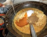 A picture of step 2 of Stuffed Moong daal kachori.