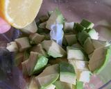 Une image de l'étape 2 de Houmous avocat pois chiches.
