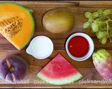 Фото кроку 1 до Фруктовий🫒🍉🍑🍈 салат 🥗/Fruit🫒🍉🍑🍈 salad 🥗.