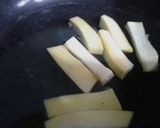 A picture of step 3 of Steamed pumpkin fritters with pomegranate curd dip.
