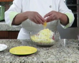 Foto del paso 2 de la receta: Albóndigas rellenas de queso crema