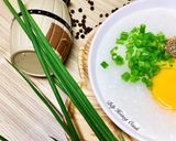 Hình bước làm 2 của món Cháo Trứng Gà